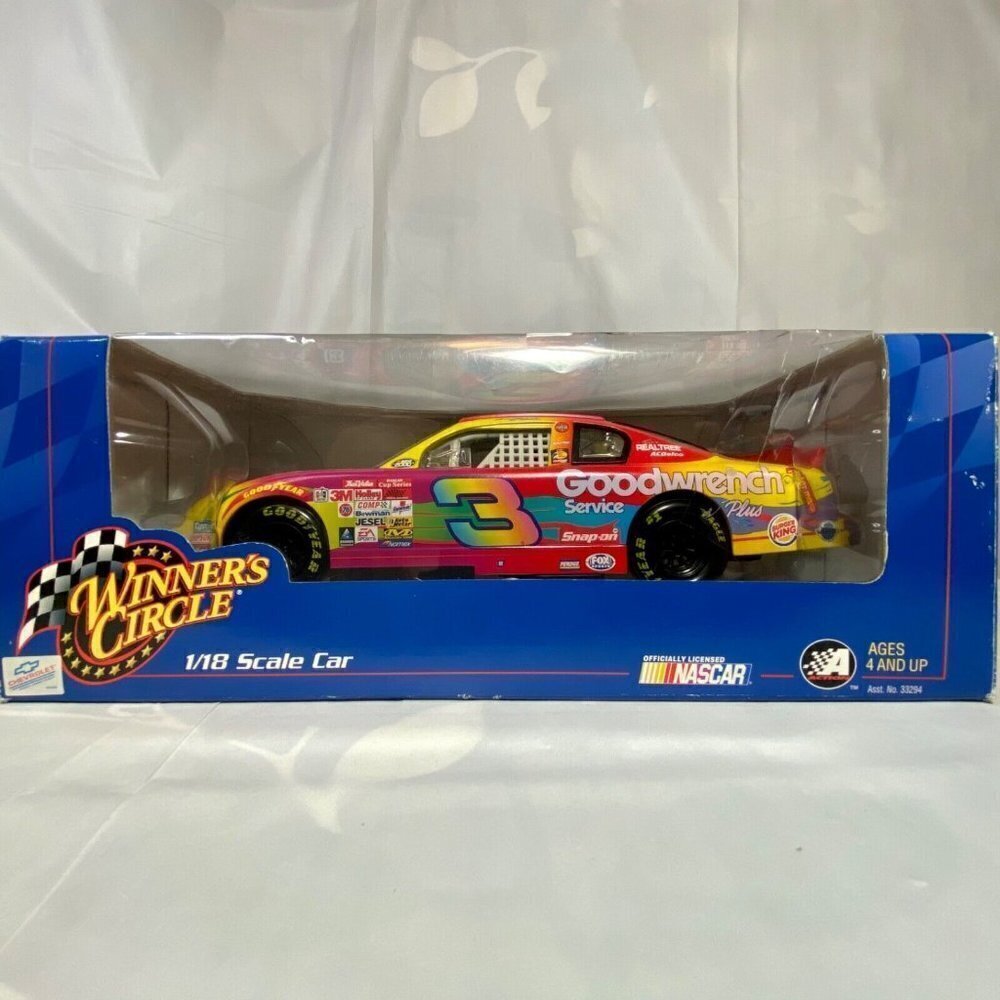 Winner's Circle NASCAR‎ Dale Earnhardt #3 Goodwrench GM Peter Max 1:18 Car 2002